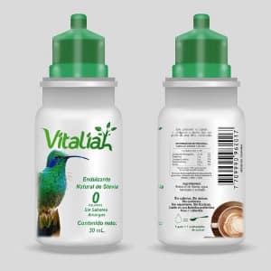 Endulzante natural de stevia x 30 ml   COD: 4001