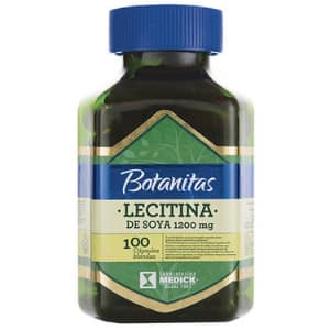 Lecitina de soya x 100 cap COD: 1065