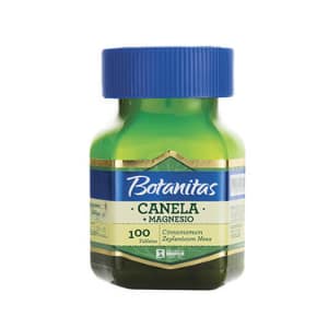 Canela con magnesio x 100 tab  COD: 1062